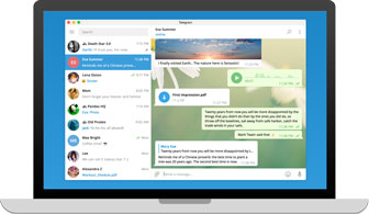 telegram-laptop